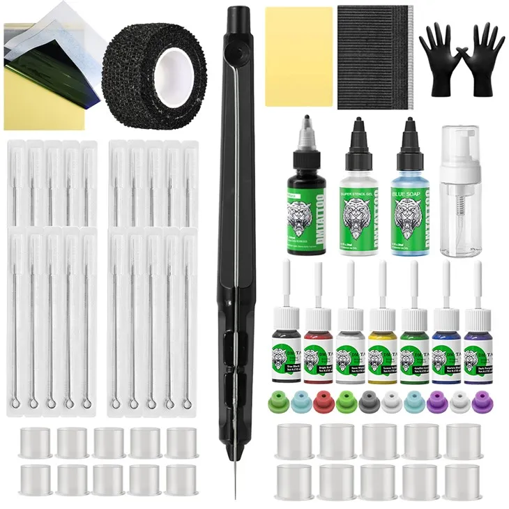 Diy qo'l poke tatuirovka