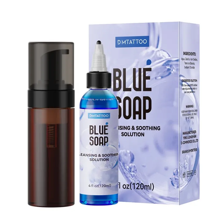 Tatuirovka tozalash ko'k sovun