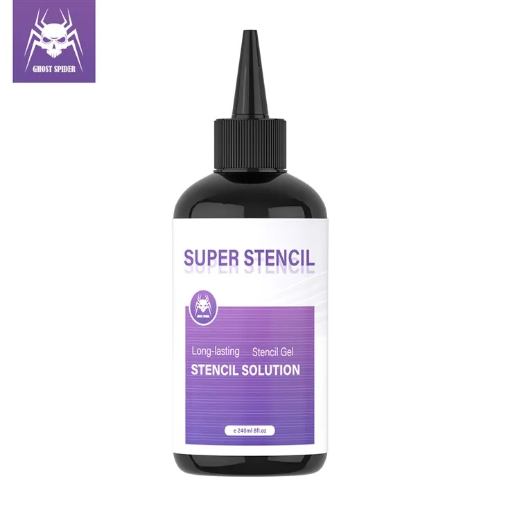 Tatuoo stencil gel eritmasi